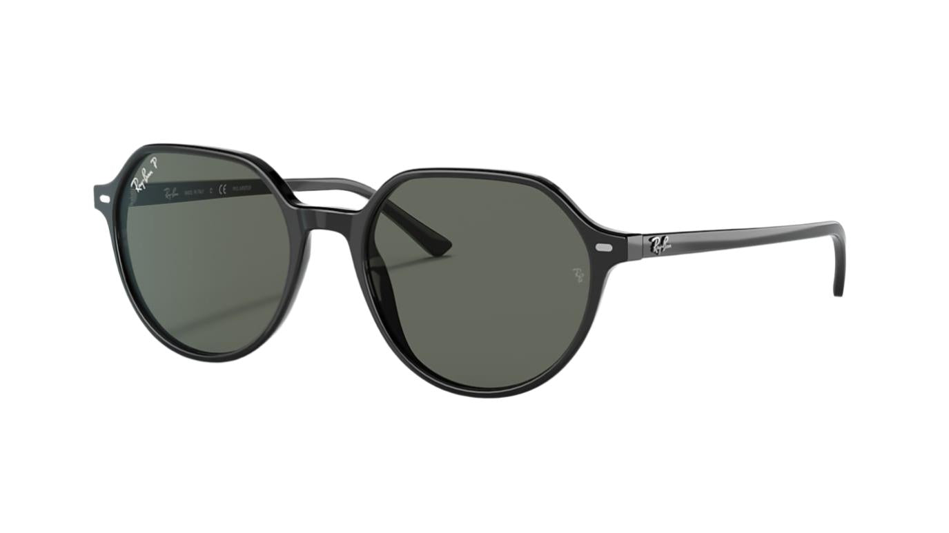 Ray-Ban Thalia RB2195-Sunglasses-Black-Green Polarized-53