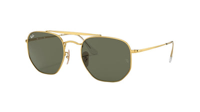 Ray-Ban The Marshal RB3648-Sunglasses-Gold-Green-54