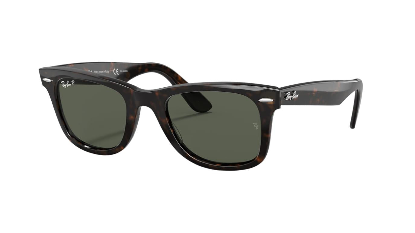 Ray-Ban Wayfarer RB2140-Sunglasses-Tortoise-G-15-50