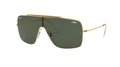 Ray-Ban Wings II RB3697-Sunglasses-Gold-Dark Green-35