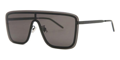 Saint Laurent SL 364 Mask-Sunglasses-Black-Black-