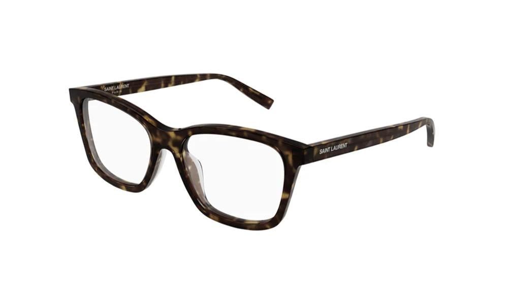 Saint Laurent SL 482-Eyeglasses-Havana-Transparent-