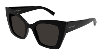 Saint Laurent SL 552-Eyeglasses-Black-Black-