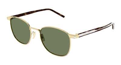 Saint Laurent SL 747-Sunglasses-Gold-Green-