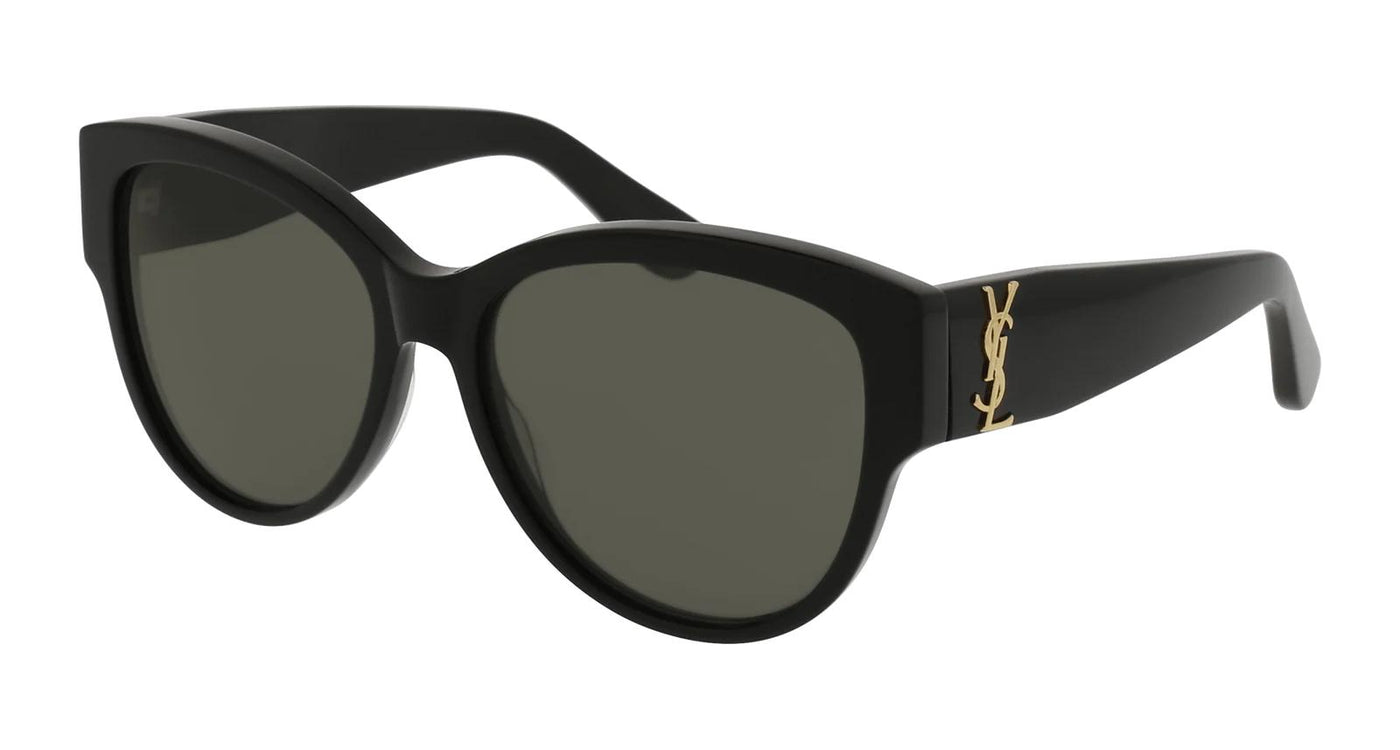 Saint Laurent SL M3-Sunglasses-Black-Grey-