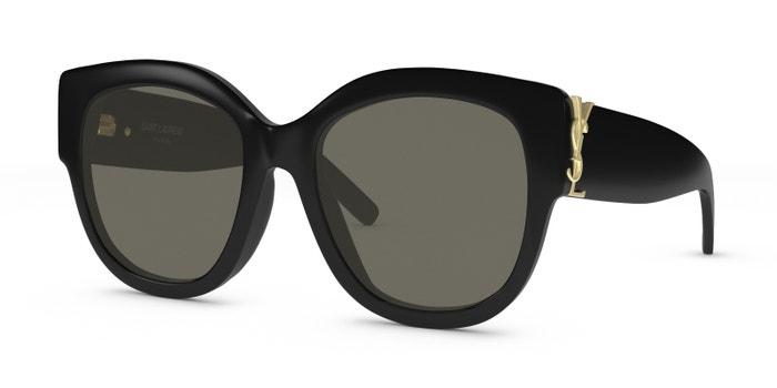 Saint Laurent SL M95/F-Sunglasses-Black-Grey-