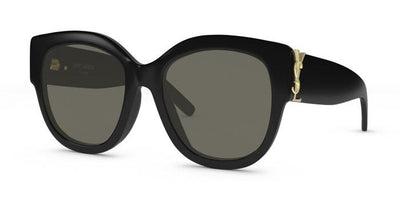 Saint Laurent SL M95/F-Sunglasses-Black-Grey-