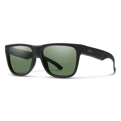 Smith Lowdown 2-Sunglasses-Matte Black-ChromaPop Polarized Gray Green-