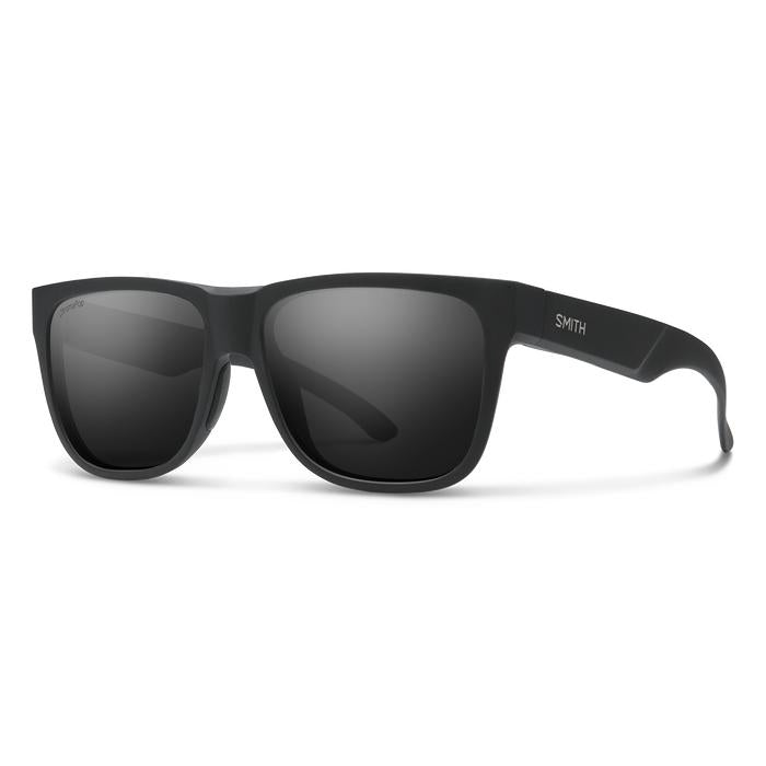 Smith Lowdown 2-Sunglasses-Matte Black-Chromapop Polarized Black Glass-