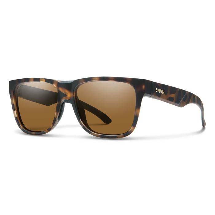 Smith Lowdown 2-Sunglasses-Matte Tortoise-ChromaPop Polarized Brown-