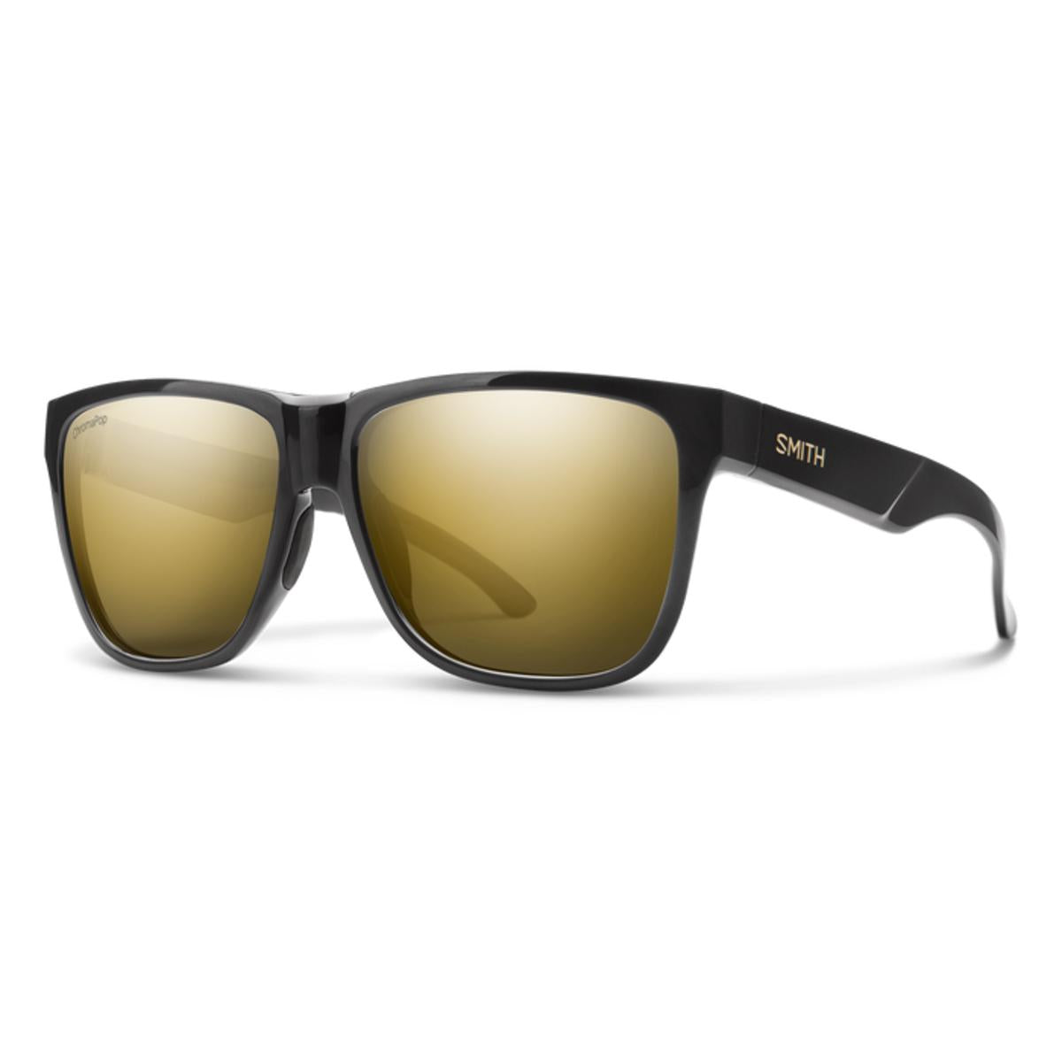 Smith Lowdown XL 2-Sunglasses-Black Gold-ChromaPop Polarized Black Gold Mirror-