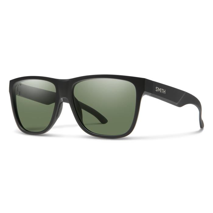 Smith Lowdown XL 2-Sunglasses-Matte Black-ChromaPop Polarized Gray Green-
