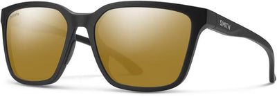 Smith Shoutout-Sunglasses-Matte Black-ChromaPop Polarized Bronze Mirror-