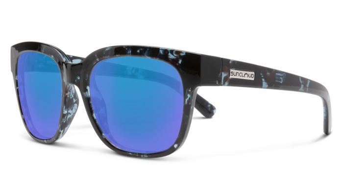 Suncloud Affect-Sunglasses-Blue Tortoise-Polarized Blue Mirror-