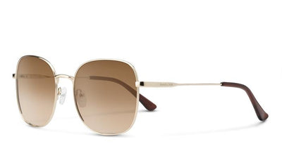 Suncloud Beverly-Sunglasses-Gold-Polarized Brown Gradient-