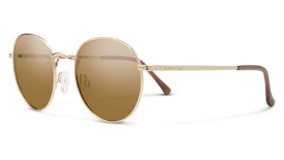 Suncloud Bridge City-Sunglasses-Gold-Polarized Brown-
