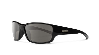 Suncloud Hull-Sunglasses-Black-Polarized Gray-
