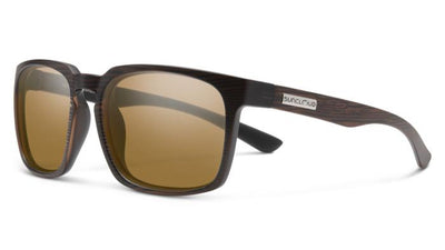Suncloud Hundo-Sunglasses-Matte Burnished Brown-Polarized Brown-