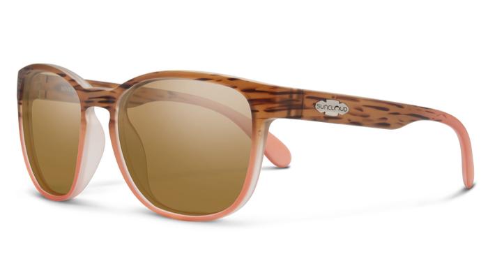 Suncloud Loveseat-Sunglasses-Mt Tortoise Pink Fade-Polarized Brown-