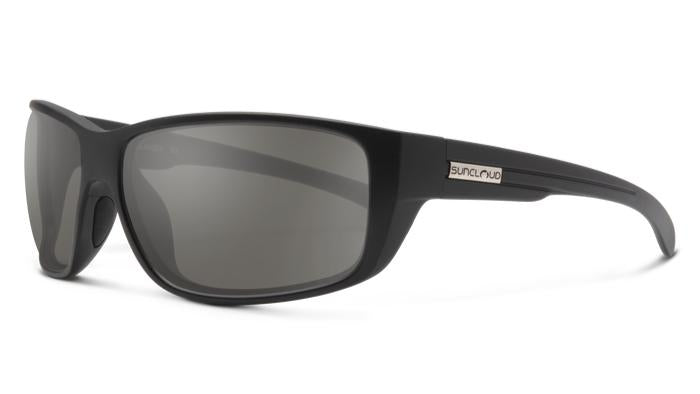 Suncloud Milestone-Sunglasses-Matte Black-Polarized Gray-