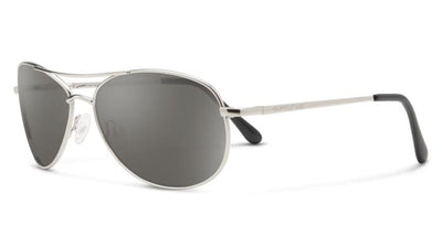 Suncloud Patrol-Sunglasses-Silver-Polarized Gray-