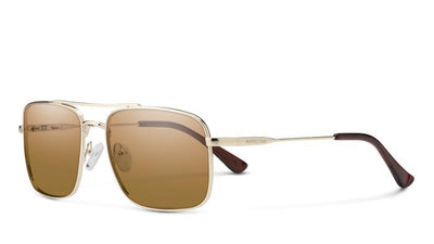 Suncloud Payback-Sunglasses-Gold-Polarized Brown-