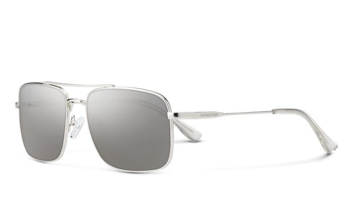 Suncloud Payback-Sunglasses-Silver-Polarized Silver Mirror-