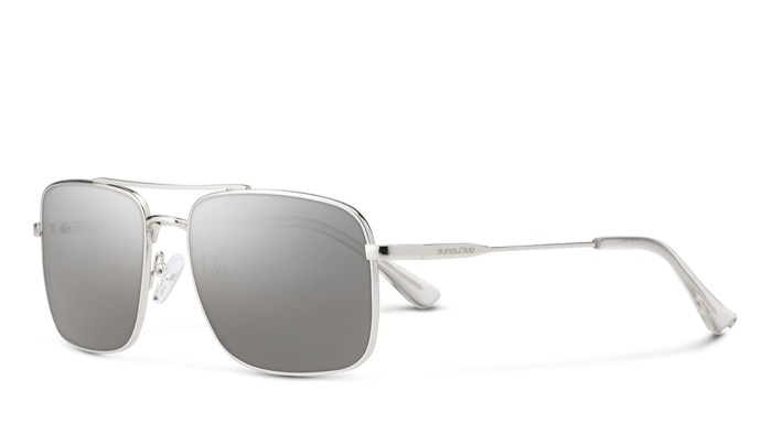 Suncloud Payback-Sunglasses-Silver-Polarized Silver Mirror-