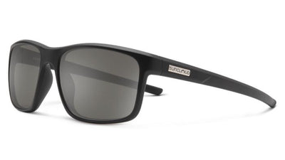 Suncloud Respek-Sunglasses-Matte Black-Polarized Gray-