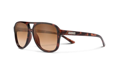 Suncloud Sandy-Sunglasses-Tortoise-Polarized Brown Gradient-