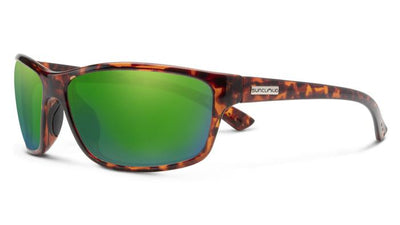 Suncloud Sentry-Sunglasses-Tortoise-Polarized Green Mirror-