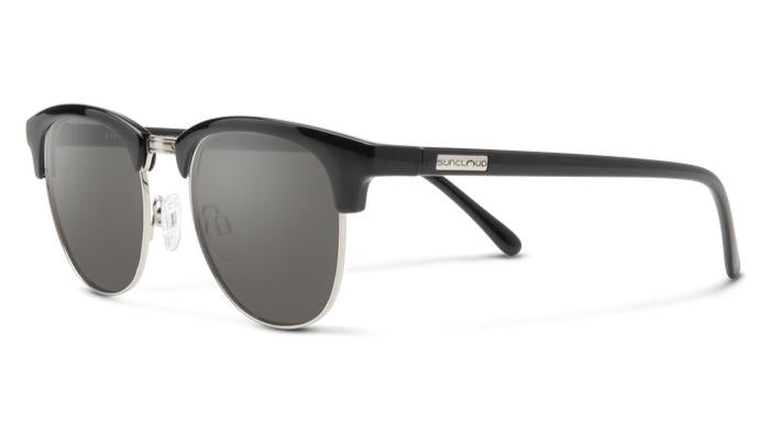Suncloud Step Out-Sunglasses-Black-Polarized Gray-