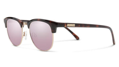 Suncloud Step Out-Sunglasses-Tortoise-Polarized Pink Gold Mirror-