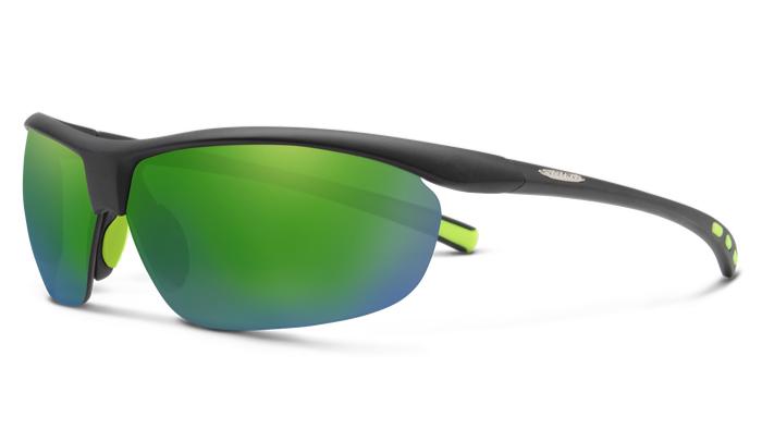 Suncloud Zephyr-Sunglasses-Matte Black-Polarized Green Mirror-