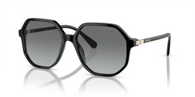 Swarovski SK6003-Sunglasses-Black-Grey Gradient-