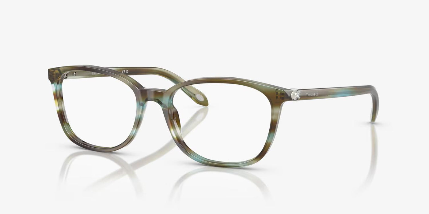 Tiffany TF2109HB-Eyeglasses-Ocean Turquoise-Clear-