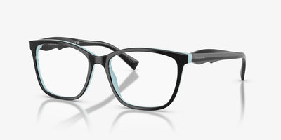 Tiffany TF2175-Eyeglasses-Black on Tiffany Blue-Clear-