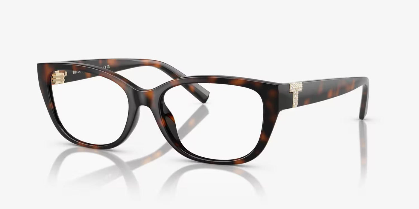 Tiffany TF2254BU-Eyeglasses-Havana-Clear-
