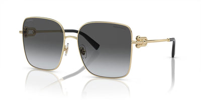 Tiffany TF3094-Sunglasses-Pale Gold-Grey Gradient Polarized-