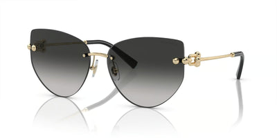 Tiffany TF3096-Sunglasses-Pale Gold-Grey Gradient-