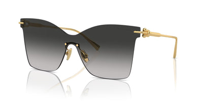 Tiffany TF3103K-Sunglasses-Gold Plated-Grey Gradient-
