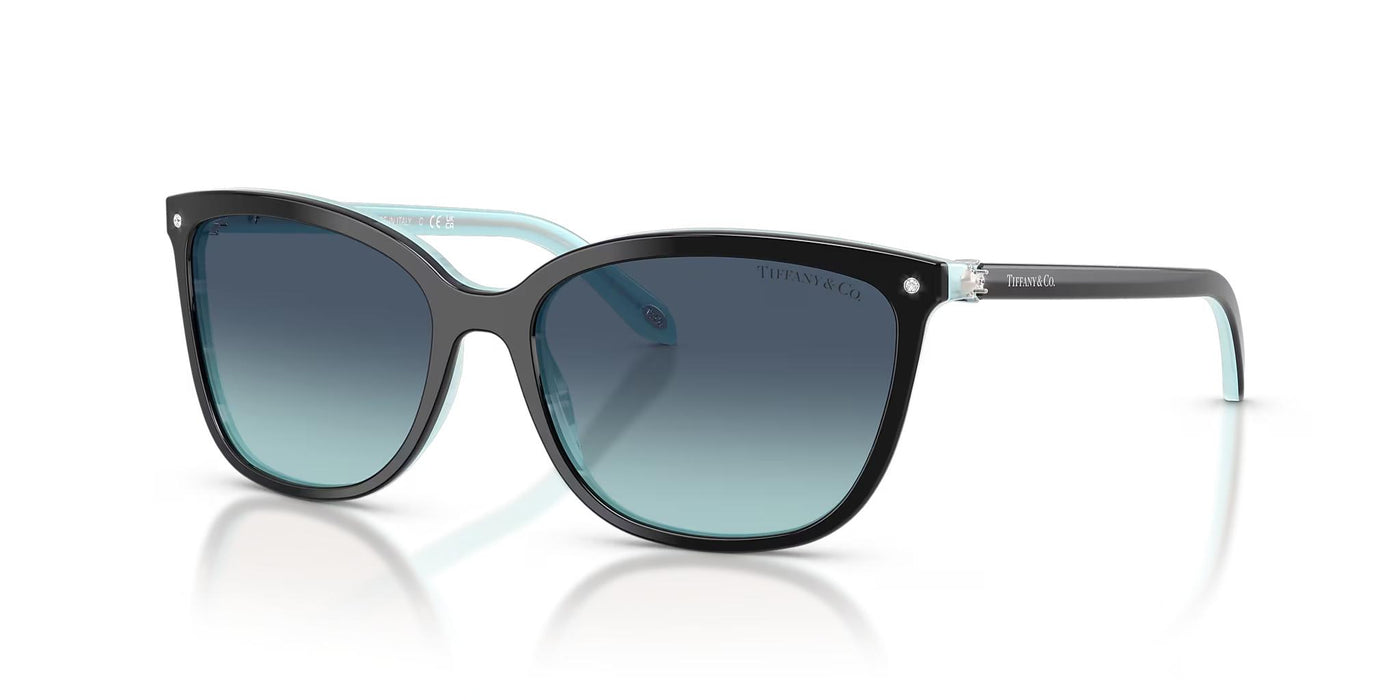 Tiffany TF4105HB-Sunglasses-Black-Blue Grad-