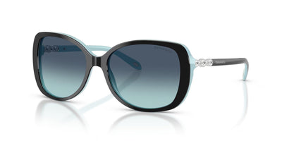 Tiffany TF4121B-Sunglasses-Black-Blue Grad-