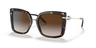 Tiffany TF4185-Sunglasses-Yellow Havana-Brown Gradient-