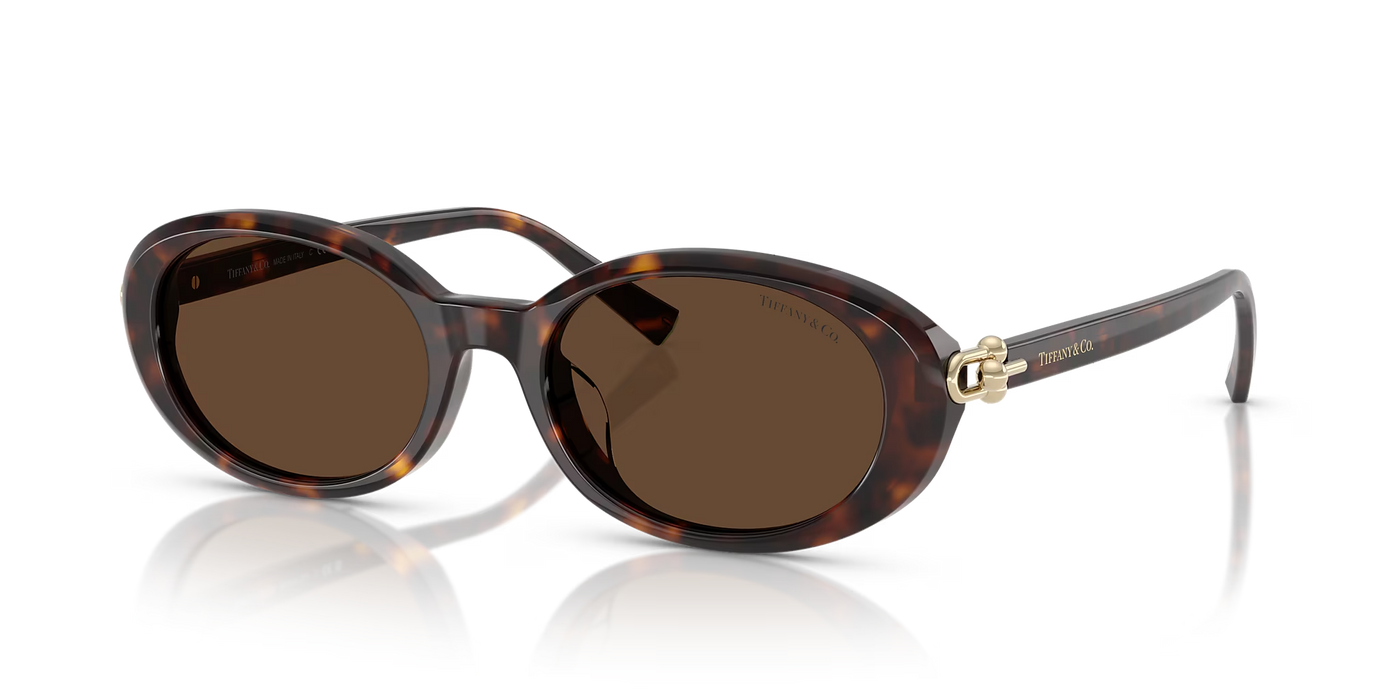 Tiffany TF4242D-Sunglasses-Havana-Light Brown-