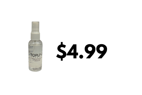Topline Lens Cleaner 2 oz-Eyewear Accessories (Cords, Cases, MF Cloths, etc)-Topline Eyewear