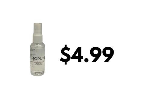 Topline Lens Cleaner 2 oz-Eyewear Accessories (Cords, Cases, MF Cloths, etc)-