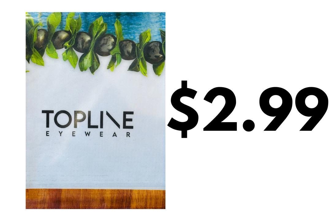Topline/MJ XL Cleaning Cloth-Eyewear Accessories (Cords, Cases, MF Cloths, etc)-