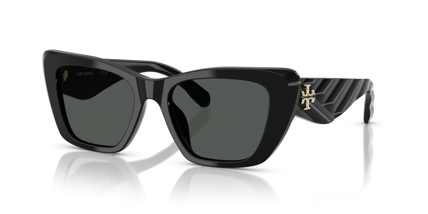 Tory Burch OTY7216U-Sunglasses-Black-Dark Grey-