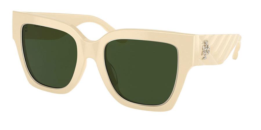 Tory Burch TY7180U-Sunglasses-Ivory-Green-